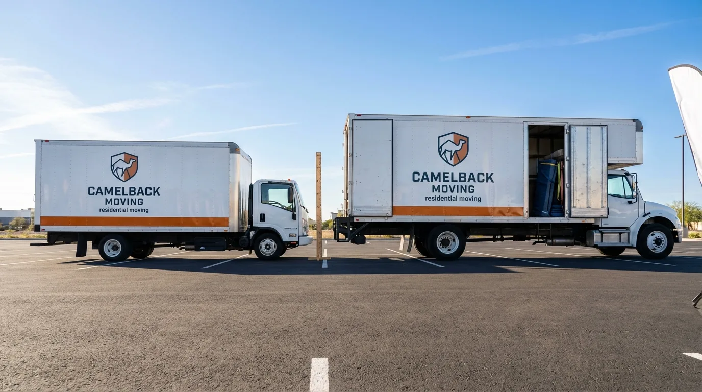 Moving truck size capacity guide in Rural Retreat